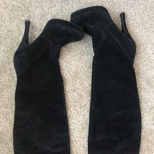BCBG TALL SUEDE BOOT